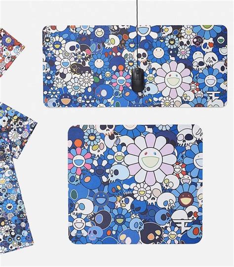 takashi murakami flower mouse pad.